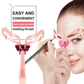 Reusable Eyebrow Adjustable Shaping Template Helper Eyebrow Stencils Kit Grooming Card Eyebrow Defining Makeup Tools for Makeup
Reusable Eyebrow Adjustable Shaping Template Helper Eyebrow Stencils Kit Grooming Card Eyebrow Defining Makeup Tools for Makeup