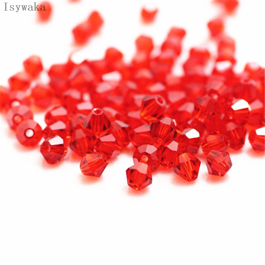 Распродажа, двухконусные бусины Isywaka из австрийского хрусталя красного цвета, 100 шт., 3 мм, стеклянные бусины, бусины россыпью для изготовления ювелирных изделий своими руками
Распродажа, двухконусные бусины Isywaka из австрийского хрусталя красного цвета, 100 шт., 3 мм, стеклянные бусины, бусины россыпью для изготовления ювелирных изделий своими руками