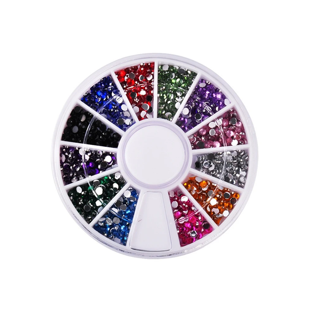 AACAR 12 Different Styles Professional Nail Art Rhinestones Glitters Acrylic Tips Decoration Manicure Wheel Home Ornaments
AACAR 12 Different Styles Professional Nail Art Rhinestones Glitters Acrylic Tips Decoration Manicure Wheel Home Ornaments