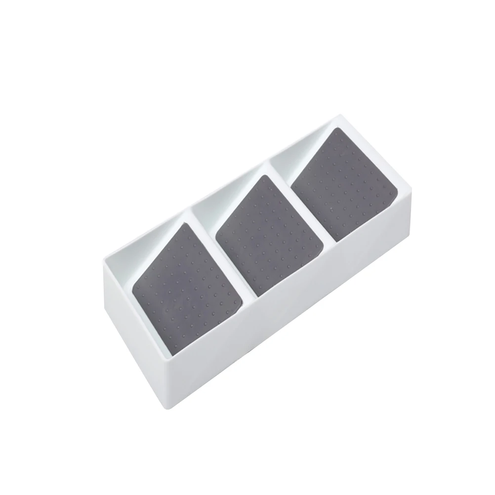 3 Compartments Spice Jar Kitchen Storage Box Storage Organizer for Kitchen (White)
3 Compartments Spice Jar Kitchen Storage Box Storage Organizer for Kitchen (White)