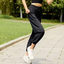 Summer Casual Soft Loose Pants Women Solid Ice Silk Fashion Sweatpant High Waist Elastic Breathable Trousers Plus size
Summer Casual Soft Loose Pants Women Solid Ice Silk Fashion Sweatpant High Waist Elastic Breathable Trousers Plus size