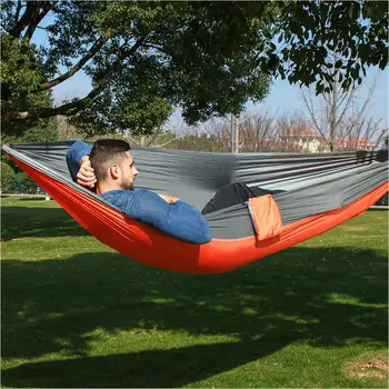 Portable Nylon Hammock Garden Swing Outdoor Furniture Camping Hammock with 2 Straps Hanging Chair Sleeping Bed Chair
Portable Nylon Hammock Garden Swing Outdoor Furniture Camping Hammock with 2 Straps Hanging Chair Sleeping Bed Chair