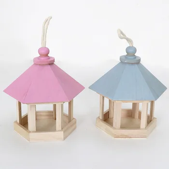 Large Capacity Wild Bird Feed Dispenser Wooden Bird Feeder Bird House With Roof Home Garden Yard Decoration Hexagon Shape
Large Capacity Wild Bird Feed Dispenser Wooden Bird Feeder Bird House With Roof Home Garden Yard Decoration Hexagon Shape