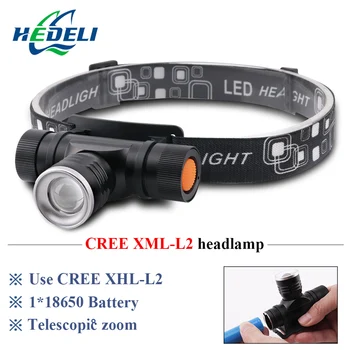 Portable MINI Headlamp XM L2 led headlight High Power 2300 lm head lamp 18650 Rechargeable Head Torch Waterproof Camp Head Light
Portable MINI Headlamp XM L2 led headlight High Power 2300 lm head lamp 18650 Rechargeable Head Torch Waterproof Camp Head Light