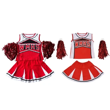 Tank Top Petticoat Pom Pom-Pom Cheerleader Cheer Leaders L (38-40) 2 Piece/M (34-36) 2 Piece Suit New Red Costume
Tank Top Petticoat Pom Pom-Pom Cheerleader Cheer Leaders L (38-40) 2 Piece/M (34-36) 2 Piece Suit New Red Costume