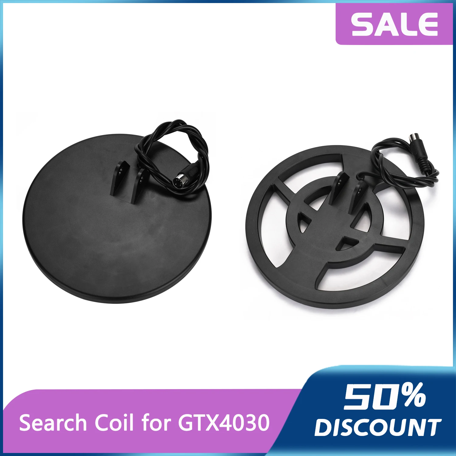 Underground Metal Detector Search Coil Metal Detector Accessories Waterproof Search Coil for GTX4030 GTX4080 GTX5030 
Underground Metal Detector Search Coil Metal Detector Accessories Waterproof Search Coil for GTX4030 GTX4080 GTX5030