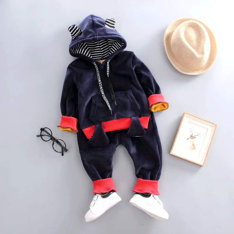 Men And Women Children Winter New Style Thick Gold Velvet Pullover Hoody Two-Piece Set Children Casual Warm Coat out Clothes
Men And Women Children Winter New Style Thick Gold Velvet Pullover Hoody Two-Piece Set Children Casual Warm Coat out Clothes