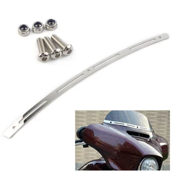 4 Slotted Batwing Fairing Windshield Trim For Harley Electra Street Tri Glide Touring 1996-2013 Motorcycle Parts Accessories
4 Slotted Batwing Fairing Windshield Trim For Harley Electra Street Tri Glide Touring 1996-2013 Motorcycle Parts Accessories