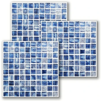 Waterproof Wallpaper Crystal Mosaic Tile Stickers with Self Adhesive and for Room Decoration and Renovation
Waterproof Wallpaper Crystal Mosaic Tile Stickers with Self Adhesive and for Room Decoration and Renovation