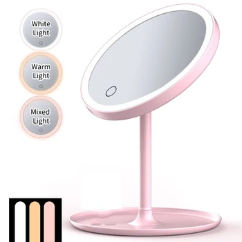 NEW LED Makeup Mirror With Light Vanity Mirror Led Light Dormitory Folding Portable Beauty Desktop Make Up Miroir Dropshipping
NEW LED Makeup Mirror With Light Vanity Mirror Led Light Dormitory Folding Portable Beauty Desktop Make Up Miroir Dropshipping