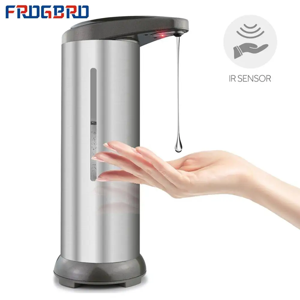 300ml Intelligent Automatic Soap Dispensers Hand Liquid Sanitizer Sensor Infrared Motion Sensor Liquid Soap for Kitchen Bathroom
300ml Intelligent Automatic Soap Dispensers Hand Liquid Sanitizer Sensor Infrared Motion Sensor Liquid Soap for Kitchen Bathroom