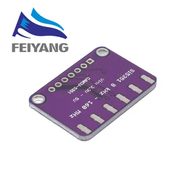 10PCS DC 3V-5V Si5351A Si5351 I2C Clock Generator Breakout Board Module Signal Generator Clock 8KHz-160MHz For Arduino
10PCS DC 3V-5V Si5351A Si5351 I2C Clock Generator Breakout Board Module Signal Generator Clock 8KHz-160MHz For Arduino