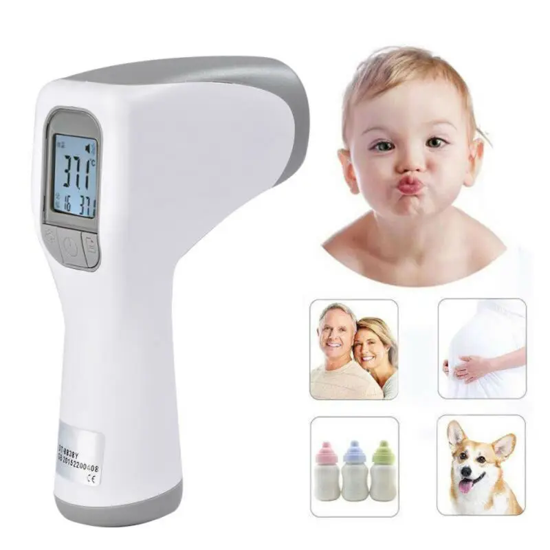 Infrared Digital Baby Thermometer LCD Body Measurement Forehead Ear Non-Contact Adult Body Fever IR Children Thermometer
Infrared Digital Baby Thermometer LCD Body Measurement Forehead Ear Non-Contact Adult Body Fever IR Children Thermometer