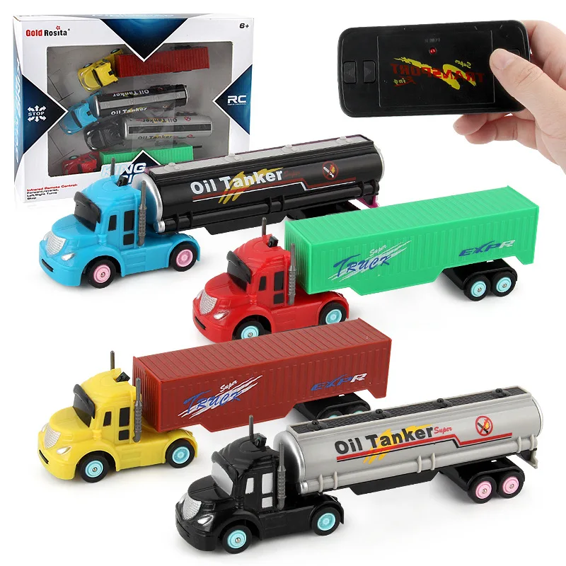 Children Electric Mini Tanker Container Model Model Combination Toy Sets Gift Toy
Children Electric Mini Tanker Container Model Model Combination Toy Sets Gift Toy