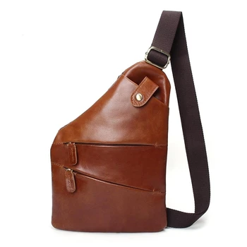 Men Genuine Leather Sling Casual Bag Messenger Anti Theft Oblique Cross Chest Bag Pack Single Shoulder Pack With Magnetic Buckle
Men Genuine Leather Sling Casual Bag Messenger Anti Theft Oblique Cross Chest Bag Pack Single Shoulder Pack With Magnetic Buckle