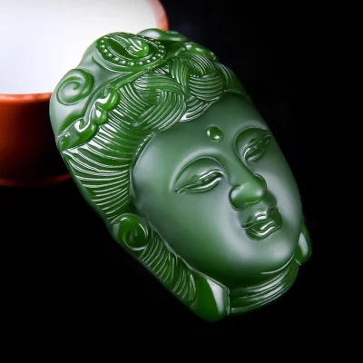 Натуральные нефриты jadeite Hetian jadees Подвески Гуаньинь Jasper Подвески Guanyin голова Подвески счастливый талисман
Натуральные нефриты jadeite Hetian jadees Подвески Гуаньинь Jasper Подвески Guanyin голова Подвески счастливый талисман