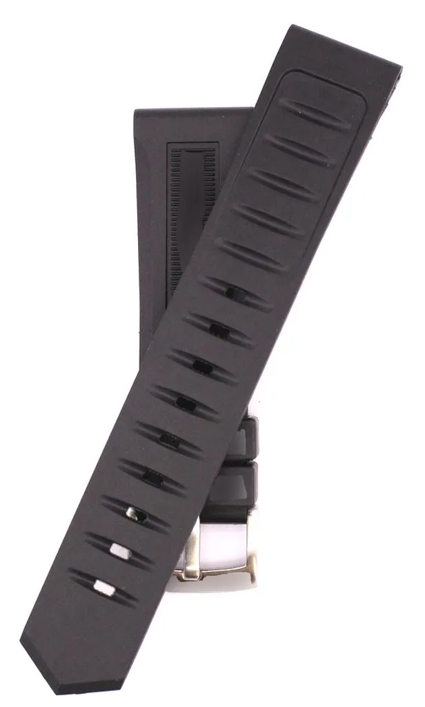 212ZTD черный резиновый ремешок для часов совместим с Tag Heuer Formula 1 BT0717 WAH1111 22 мм TAG113 |