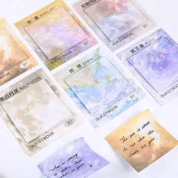 Korean Mini Planet Galaxy Space Moon Memo Pads Cute Kawaii sticky Notes Fancy Notepad Stationery Stationary Office School Supply
Korean Mini Planet Galaxy Space Moon Memo Pads Cute Kawaii sticky Notes Fancy Notepad Stationery Stationary Office School Supply