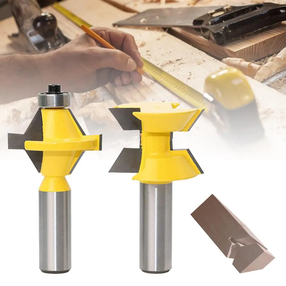 2PCS Solid Carbide Bits Set 1/2inch Shank 120 Degree Woodwork Chisel Cutter Tools Kit
2PCS Solid Carbide Bits Set 1/2inch Shank 120 Degree Woodwork Chisel Cutter Tools Kit