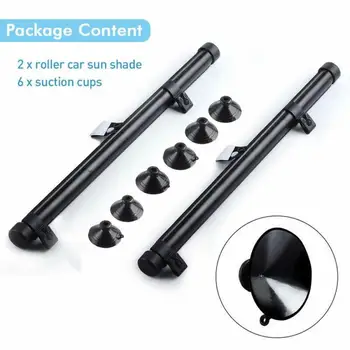 2pcs Car Retractable Roller Shades Side Window Baby Black 40*60cm Suitable For All Cars
2pcs Car Retractable Roller Shades Side Window Baby Black 40*60cm Suitable For All Cars