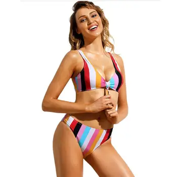 2piece set women's Sexy bikini Bra and shorts 2020 Summer Cotton blend Splicing Iridescent super bikini suits set ladies twinset 
2piece set women's Sexy bikini Bra and shorts 2020 Summer Cotton blend Splicing Iridescent super bikini suits set ladies twinset