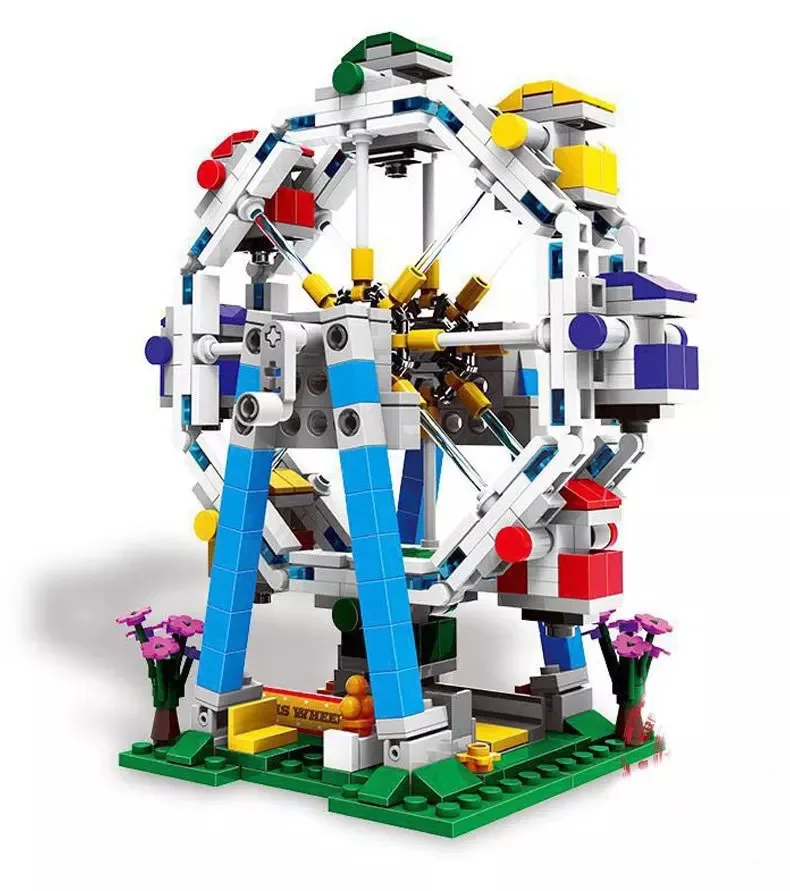 XINGBAO Mini Amusement Park Small Particles Building Blocks Merry-go-round Ferris Wheel GIRL'S Assembled Building Blocks Amuseme
XINGBAO Mini Amusement Park Small Particles Building Blocks Merry-go-round Ferris Wheel GIRL'S Assembled Building Blocks Amuseme