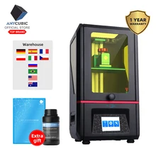 ANYCUBIC 3D طابعة الفوتون SLA الأشعة فوق البنفسجية الراتنج ضوء-علاج سطح المكتب Impresora 405nm الراتنج زائد حجم الطباعة 3d دراكر رخيصة(China)