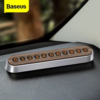 Baseus Car Temporary Parking Card Phone Number Card Plate Telephone Number Car Park Stop Automobile Accessories Car-styling
Baseus Car Temporary Parking Card Phone Number Card Plate Telephone Number Car Park Stop Automobile Accessories Car-styling