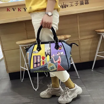 New Large Capacity Handbag Women's Fashion Boston Bags Single Shoulder Bag Ladies Crossbody Bag PU Messenger Bags for Women 2019
New Large Capacity Handbag Women's Fashion Boston Bags Single Shoulder Bag Ladies Crossbody Bag PU Messenger Bags for Women 2019