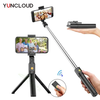 YUNCLOUD K07 3 in 1 Wireless Bluetooth Selfie Stick with Remote Control for Mini Tripod Extendable Monopod For IOS Android
YUNCLOUD K07 3 in 1 Wireless Bluetooth Selfie Stick with Remote Control for Mini Tripod Extendable Monopod For IOS Android