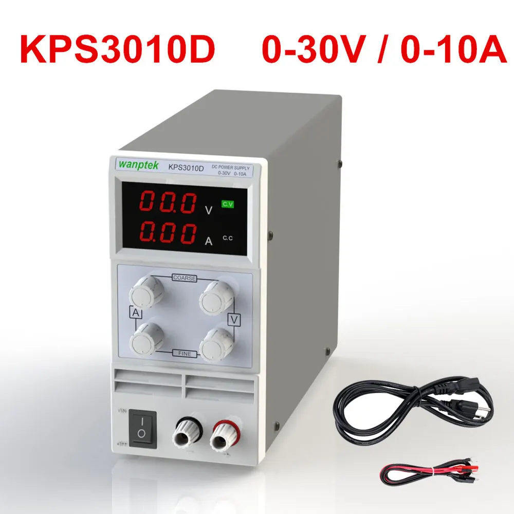 Hot New Mini 3 Digits LED Voltage Regulator DC Switching Power Supply 0-30V 10A Power Source Variable Adjustable with US plug
Hot New Mini 3 Digits LED Voltage Regulator DC Switching Power Supply 0-30V 10A Power Source Variable Adjustable with US plug
