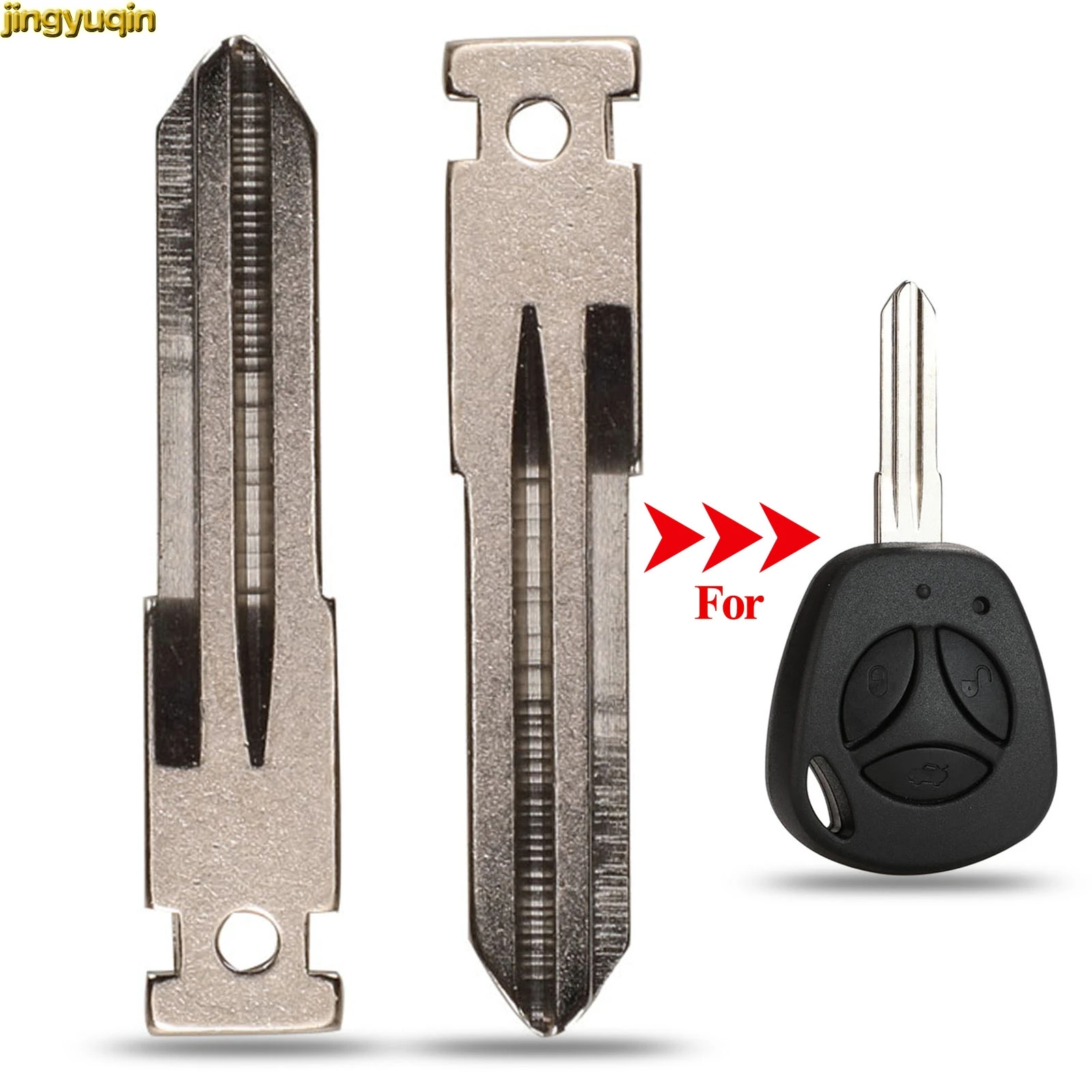 Jingyuqin Remote Car Key Fob Uncut Blade For LADA Priora Sedan Sport Kalina Granta Vesta X-Ray XRay Case Shell Blank Replacement
Jingyuqin Remote Car Key Fob Uncut Blade For LADA Priora Sedan Sport Kalina Granta Vesta X-Ray XRay Case Shell Blank Replacement