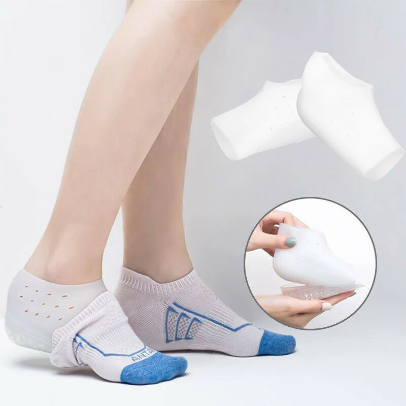 1 Pair Silicone Invisible Height Lift Heel Pad Sock Liners Increase Insole Pain Relieve For Women Men Top Quality Insole
1 Pair Silicone Invisible Height Lift Heel Pad Sock Liners Increase Insole Pain Relieve For Women Men Top Quality Insole