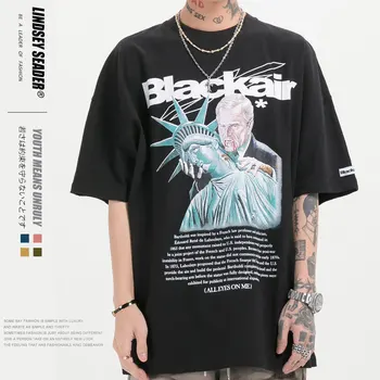 Lindsey Seader 2020 President Sucking Statue of Liberty Funny Print Tshirt Short Sleeve Casual Fashion Loose Version Hiphop Top
Lindsey Seader 2020 President Sucking Statue of Liberty Funny Print Tshirt Short Sleeve Casual Fashion Loose Version Hiphop Top