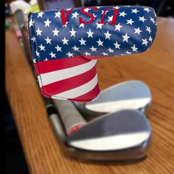 Headcover Portable PU Leather Blade American Flag Protective Waterproof Club Golf Putter Cover Durable Storage Accessories
Headcover Portable PU Leather Blade American Flag Protective Waterproof Club Golf Putter Cover Durable Storage Accessories