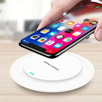 Qi Wireless Charger New Flying Saucer Desktop Fast Wireless Phone Charging Transmitter for iphone/Samsung зарядное устройство
Qi Wireless Charger New Flying Saucer Desktop Fast Wireless Phone Charging Transmitter for iphone/Samsung зарядное устройство