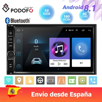 Android 8.1 Car Multimedia Player 2 Din 7'' HD Touch Screen Car Radio Bluetooth GPS Mirror Link WIFI Dash Dash Camera FM Radio
Android 8.1 Car Multimedia Player 2 Din 7'' HD Touch Screen Car Radio Bluetooth GPS Mirror Link WIFI Dash Dash Camera FM Radio