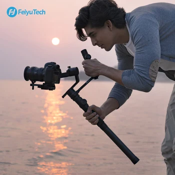 FeiyuTech 3-Axis AK4500 Handheld Gimbal Stabilizer Kit for DSLR Camera Sony/Panasonic/Canon with Remote Pole Tripod Follow Fcous
FeiyuTech 3-Axis AK4500 Handheld Gimbal Stabilizer Kit for DSLR Camera Sony/Panasonic/Canon with Remote Pole Tripod Follow Fcous