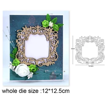 Metal Cutting Dies lace hollow frame Crafts Stencils For Paper card Scrapbooking making Embossing Dies Cuts
Metal Cutting Dies lace hollow frame Crafts Stencils For Paper card Scrapbooking making Embossing Dies Cuts