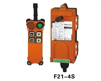 F21-4S AC/DC65V-440V(1 Transmitter + 1 Receiver) Hoist Crane Wireless Remote Control /Radio Remote Switch
F21-4S AC/DC65V-440V(1 Transmitter + 1 Receiver) Hoist Crane Wireless Remote Control /Radio Remote Switch