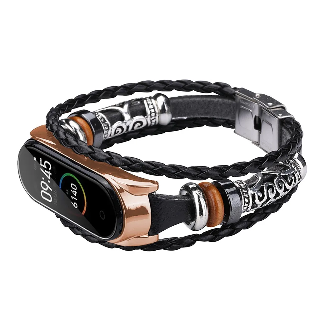 2019 Top Leather Strap For Xiaomi Mi Band 4 Replacement Beading Strap Bracelet Weave Braided Support Dropship Correa de reloj#Y
2019 Top Leather Strap For Xiaomi Mi Band 4 Replacement Beading Strap Bracelet Weave Braided Support Dropship Correa de reloj#Y