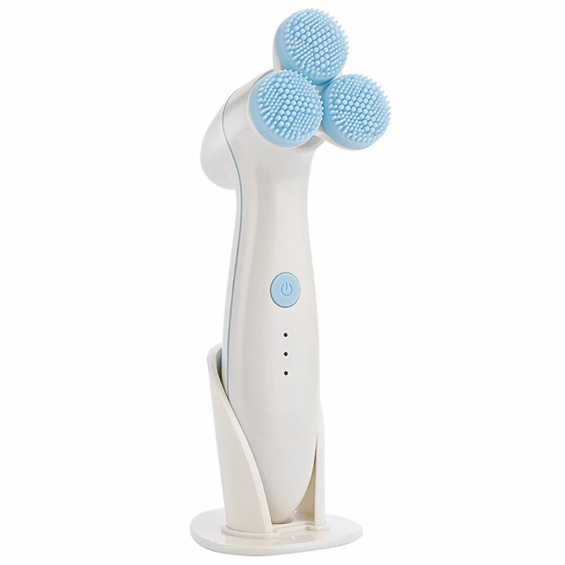 Blue Sonic Facial Cleaner Brush Deep Cleaning 3 Wheels 3D Cleansing Brush Electric Face Massager Scrubber Skin Care Beauty Devic
Blue Sonic Facial Cleaner Brush Deep Cleaning 3 Wheels 3D Cleansing Brush Electric Face Massager Scrubber Skin Care Beauty Devic