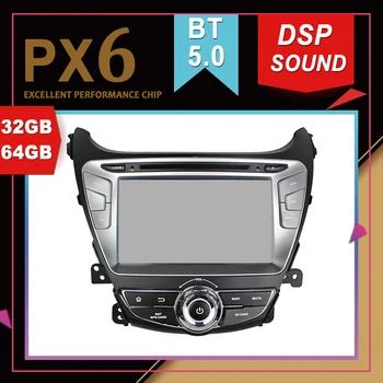 PX6 Excellent Performance Android 9.0 Car Multimedia GPS For Hyundai Elantra 2014-2015 DSP Sound Navigation Tape Recorder Radio
PX6 Excellent Performance Android 9.0 Car Multimedia GPS For Hyundai Elantra 2014-2015 DSP Sound Navigation Tape Recorder Radio