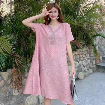 2020 Summer New Elegant Temperament Slim Embroidered Diamond Large Size MIYAKE Pleated Dress Women Vestidos Summer Dress Shein
2020 Summer New Elegant Temperament Slim Embroidered Diamond Large Size MIYAKE Pleated Dress Women Vestidos Summer Dress Shein
