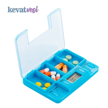 4 Grid Pill Box with Electronic Reminder Intelligent Medicine Dispenser Timer Alarm Clock Pill Case Organizer Medicine Boxes
4 Grid Pill Box with Electronic Reminder Intelligent Medicine Dispenser Timer Alarm Clock Pill Case Organizer Medicine Boxes