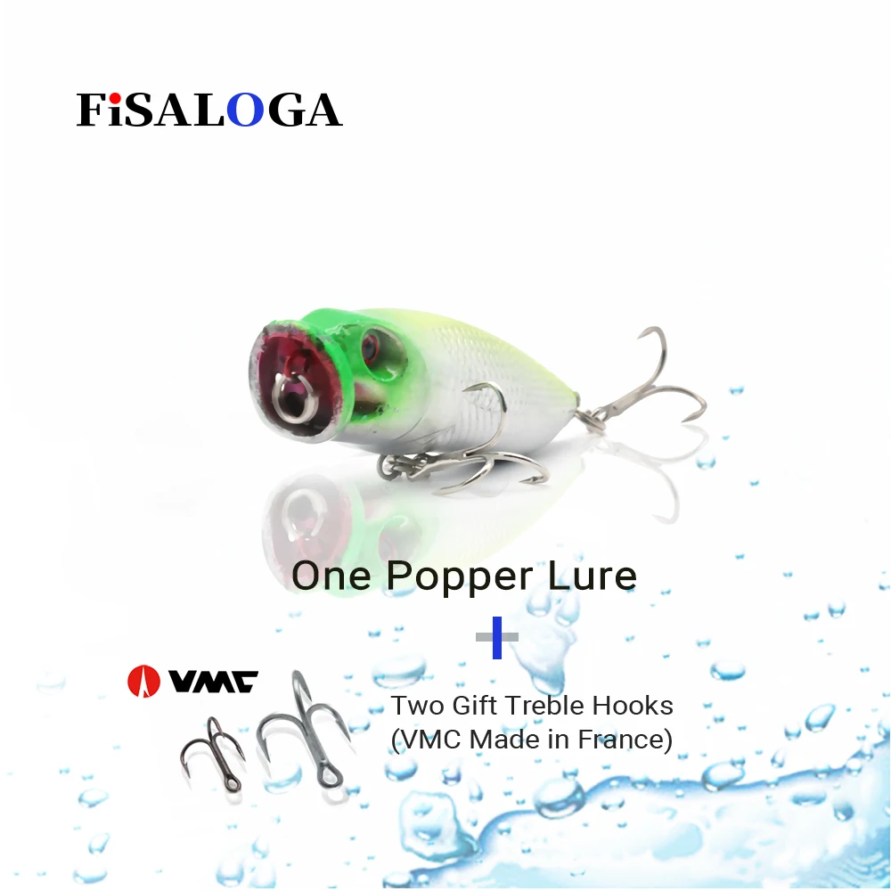 Poper Mini Walker Popper Fishing Lures 9g 65mm Topwater Wobblers FiSALOGA Bass Pike Trout Pencil Surface Baits Gift 2 VMC Hooks
Poper Mini Walker Popper Fishing Lures 9g 65mm Topwater Wobblers FiSALOGA Bass Pike Trout Pencil Surface Baits Gift 2 VMC Hooks