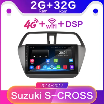 2 Din Android 8.1 GO Car radio For Suzuki SX4-CROSS 2014-2017 car navigation radio stereo multimedia supports 4G WIFI SIM player
2 Din Android 8.1 GO Car radio For Suzuki SX4-CROSS 2014-2017 car navigation radio stereo multimedia supports 4G WIFI SIM player