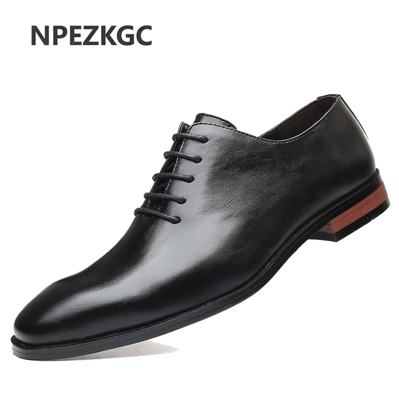 men wedding shoes leather formal business pointed toe for man dress shoes men's oxford flats size 39-48
men wedding shoes leather formal business pointed toe for man dress shoes men's oxford flats size 39-48