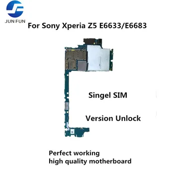 JUN FUN Full Work Original Unlock Motherboard For Sony Xperia Z5 E6603/E6653 Single SIM
JUN FUN Full Work Original Unlock Motherboard For Sony Xperia Z5 E6603/E6653 Single SIM