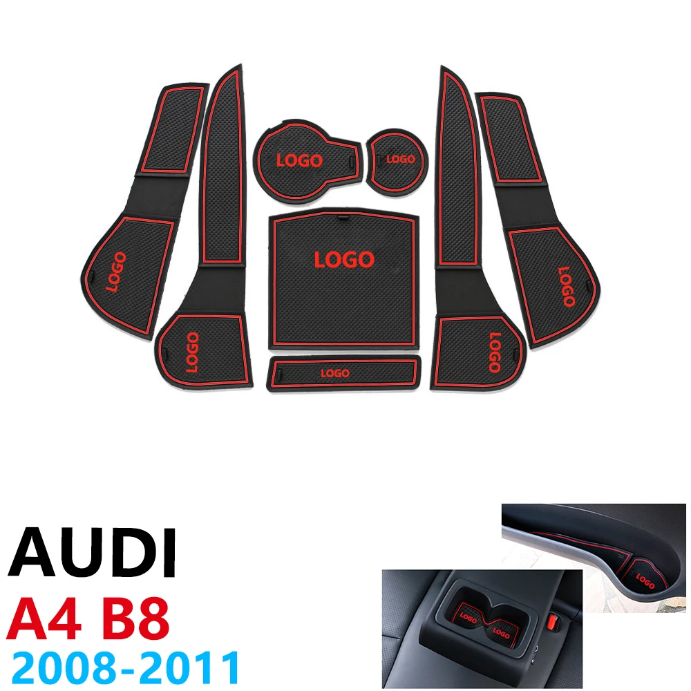 Anti-Slip Rubber Cup Cushion Door Groove Mat for Audi A4 B8 8K RS4 S4 S line RS 4 Interior 2008 ~2011 Accessories mat for phone
Anti-Slip Rubber Cup Cushion Door Groove Mat for Audi A4 B8 8K RS4 S4 S line RS 4 Interior 2008 ~2011 Accessories mat for phone
